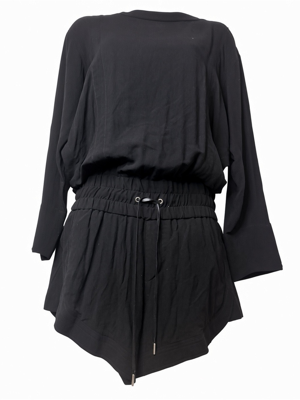 Helmut Lang Georgette Jumpsuit Cutout Side Size S New With Tags $495